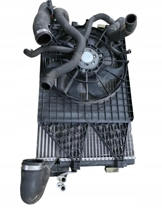 CHŁODNICE WENTYLATOR SKODA FABIA II 1.6 TDI KOMPLET image 8