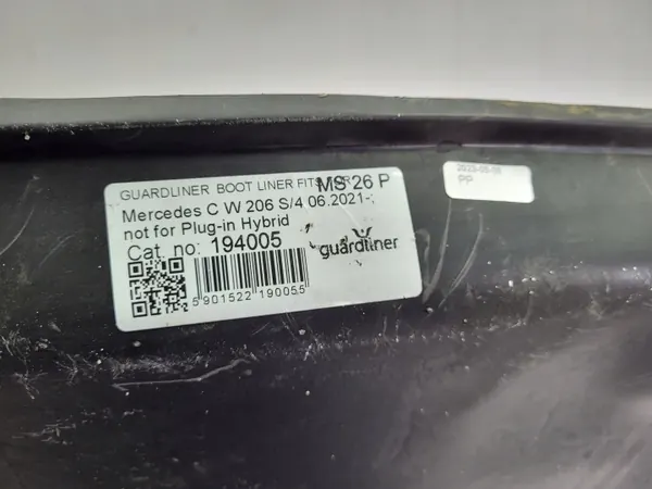 Tapis velours Mercedes W206 OEM W206 A2066809104 image 7