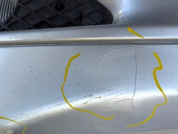 Parachoques delantero Mercedes-Benz C W203 2001 A2038850165 image 9