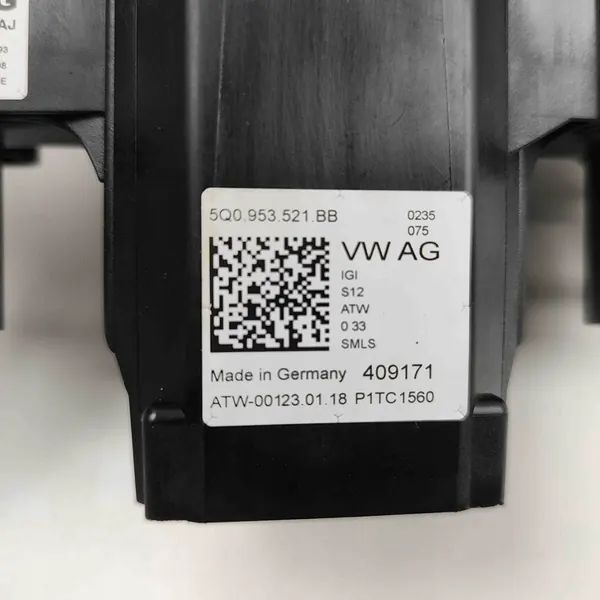 VW GOLF VII VARIANT Manetki 1.6L Diesel 2014 5Q0953502AJ image 8