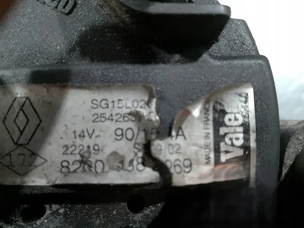 Vaihtovirtageneraattori Renault Espace IV 2.2 DCI 8200138269 image 3