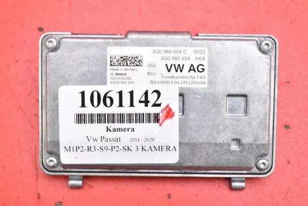 Câmera de assistência de faixa OEM 3Q0980654C VW Passat B8 image 6