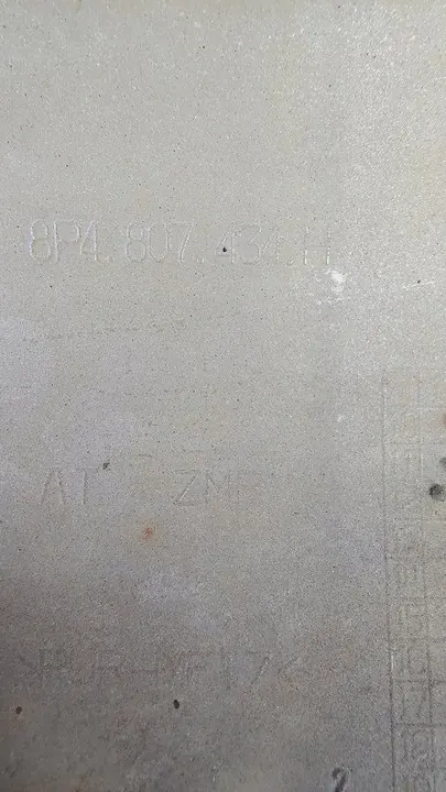 AUDI RS3 Spoiler Diffusor 8P4807434H image 7