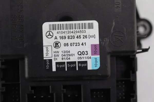 Oven ohjausmoduuli OEM A1698204526 Mercedes A-luokka image 4