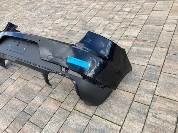 Porsche Macan Bakre Stötfångare Spoiler Svart OE image 6