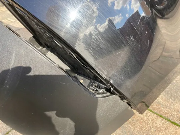 Porsche Macan Bakre Stötfångare Spoiler Svart OE image 7