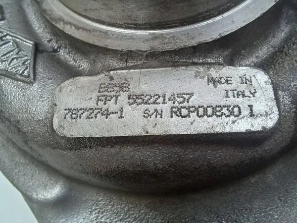 Turbocompresseur d'occasion OEM 55221457 pour Jeep Cherokee image 6