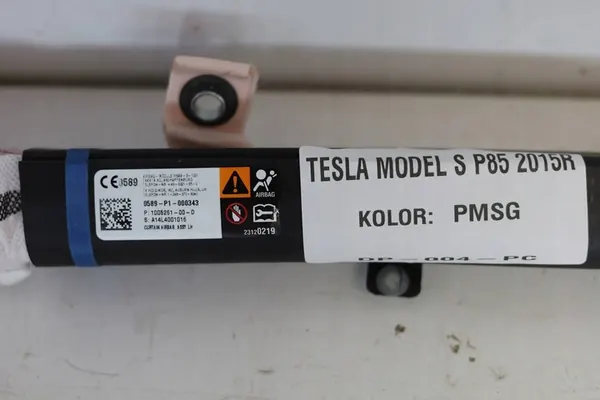 Linke Airbagvorhang TESLA MODEL S 100526100D image 4
