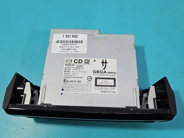 Mazda 6 III CD/DVD Navigointiyksikkö OEM GBGA-669G0 image 4
