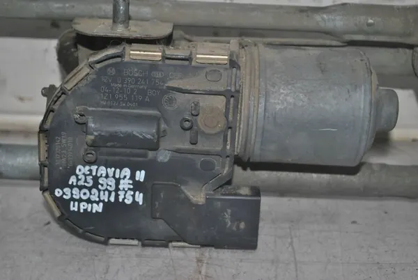 Etupyyhkijän moottorin mekanismi Skoda Octavia II image 7