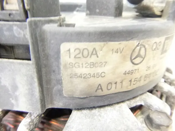 Vaihtovirtageneraattori MERCEDES W203 COUPE 2.0 B 01r A0111548402 image 5