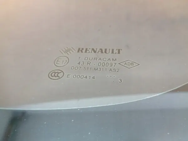 Vidro porta traseira direita Dacia Dokker OEM 48s4s84s8 j image 3