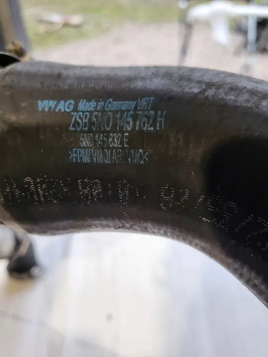 Intercooler-Schlauch Volkswagen Tiguan 2011 5N0145762H image 3