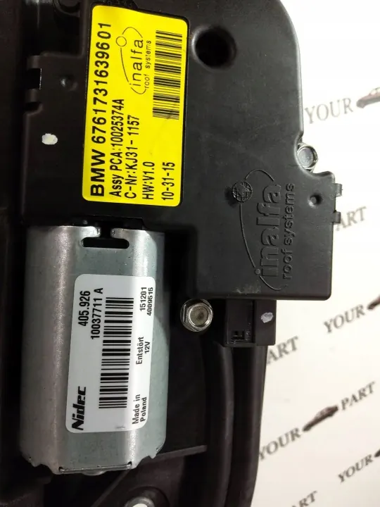 Schiebedach BMW X3 F25 OEM 7316396 - Gebraucht image 7