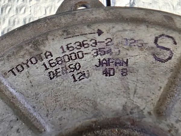 Kühlerlüftermotor Toyota Yaris III OEM 16363-0D090 image 3