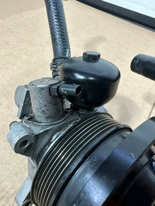 Hydraulisk ABC fjädringspump Mercedes SL R230, OM273 image 5