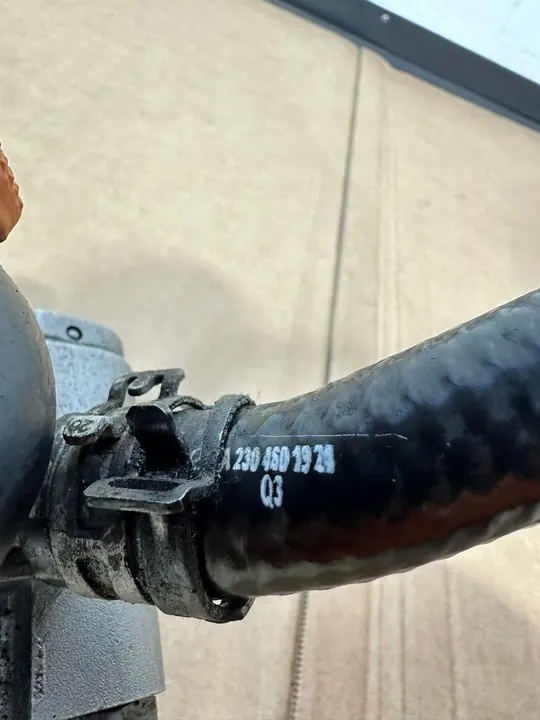 Hydraulisk ABC fjädringspump Mercedes SL R230, OM273 image 9