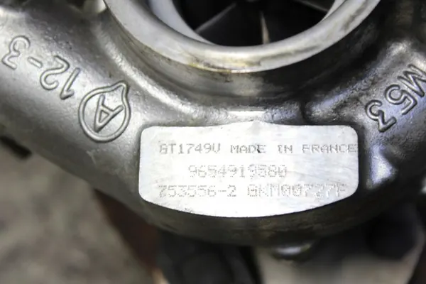 Turboalimentador PEUGEOT CITROEN 2.0HDI 9654919580 image 5