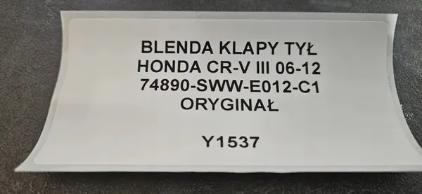 OEM 74890-SWW-E012-C1 Klepafwerking Honda CR-V III image 9