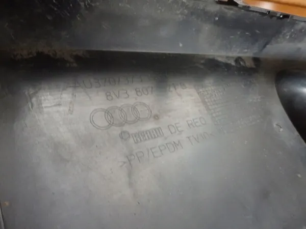 Bakre stötfångarspoiler Audi A3 Sportback 2014 OE image 9