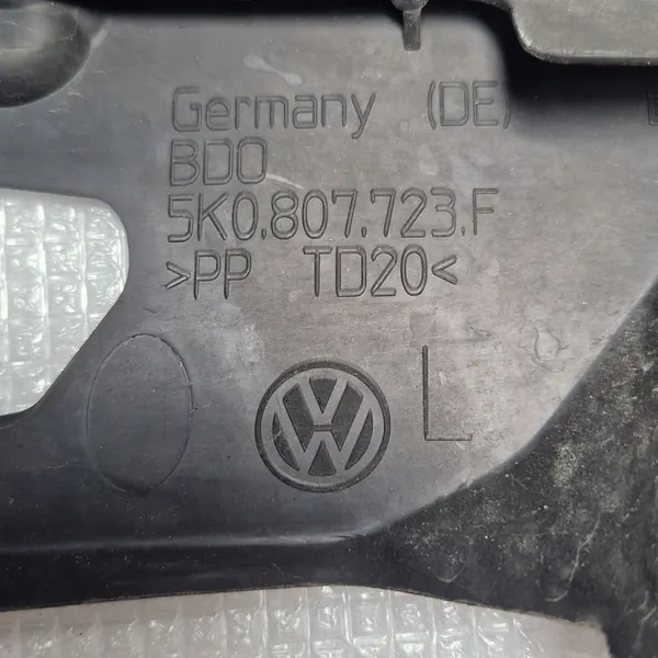 Guia de Para-choque VW Golf VI R Frontal Esquerda image 4