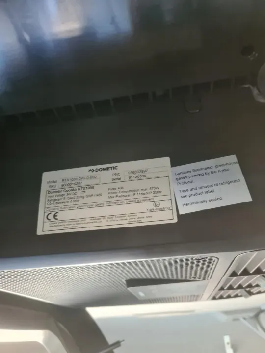 Aire acondicionado techo Dometic Coolair RTX 1000 24V image 5