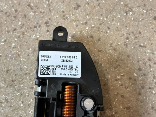Mercedes S-Klasse W222 Ventilatorweerstand OEM A2229060301 image 4