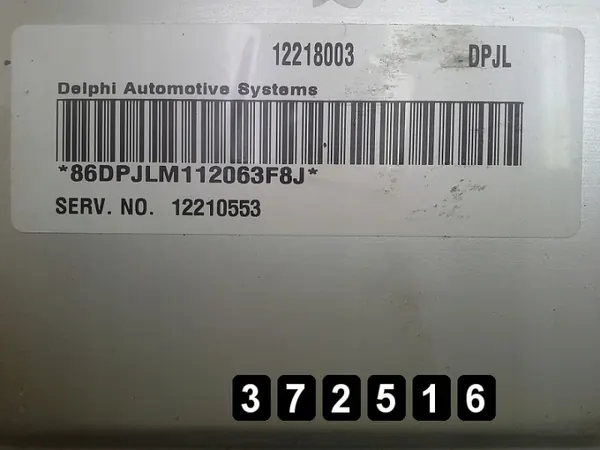 Gebruikte Chevrolet Alero ECU OEM AM-372516 2001 image 4