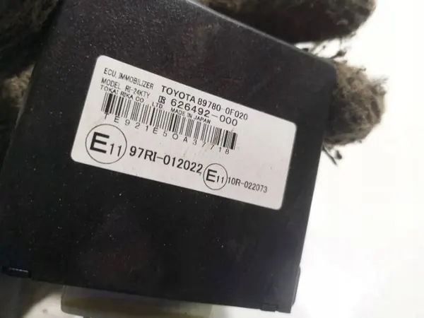 Ordinateur d'immobilisation OEM 897800f020 Toyota Corolla image 3