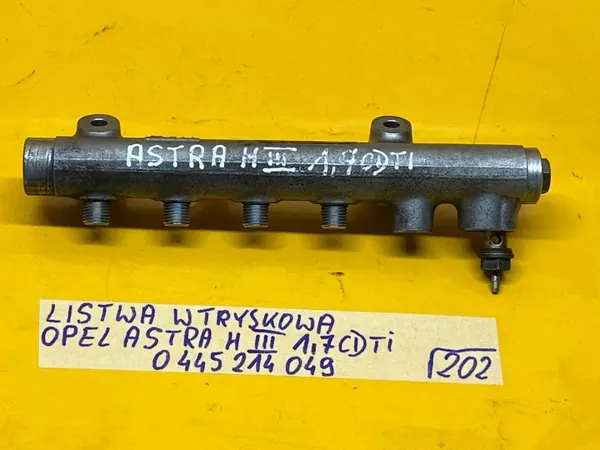 Injectierail Opel Astra H 1.7CDTI OEM 0445214049 image 10