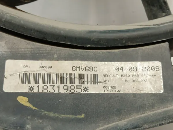 Ventilador radiador 2.5 DCI Trafic II 8200662042 Opel Vivaro I image 4