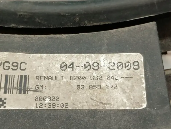 Ventilador radiador 2.5 DCI Trafic II 8200662042 Opel Vivaro I image 5