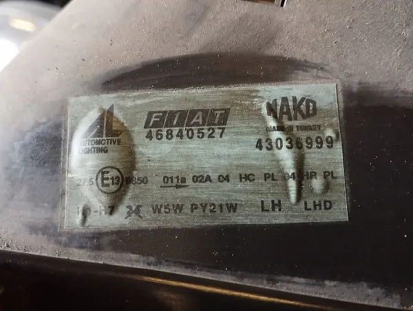 Linker Frontscheinwerfer Fiat Palio image 3