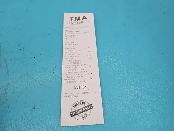 Vaihtovirtageneraattori Mercedes W245 2.0 CDI A6401540402 image 7