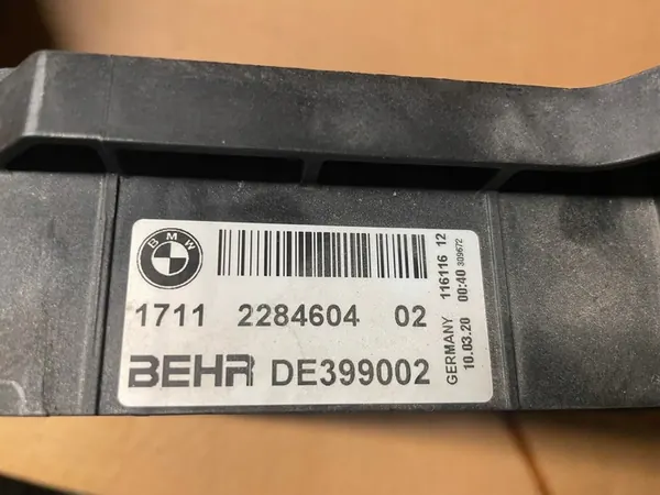 BMW F87 M2 F80 M3 F82 M4 Extra Vattenkylare 2284604 image 6