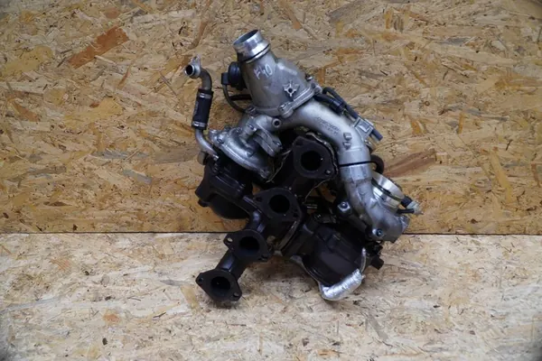 TURBOCOMPRESOR BI-TURBO BMW 1 F40 2.0 D OEM 8584199 8591188 image 7
