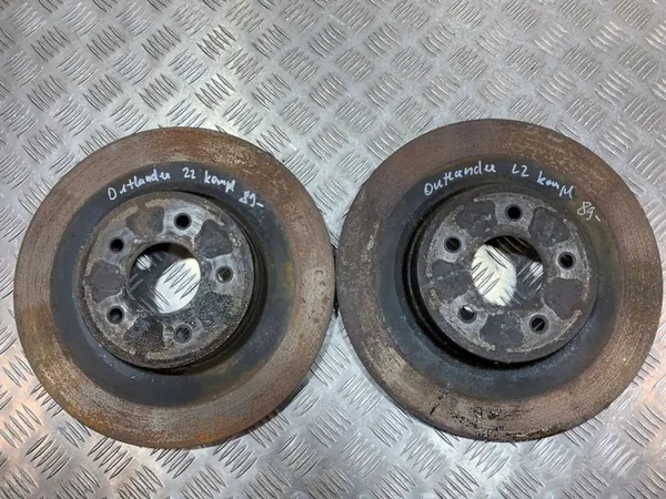 Disque de frein arrière FBZ27575 pour Mitsubishi Outlander image 2