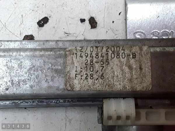 Citroen C8 fönsterregulator OEM 1494841080 image 6