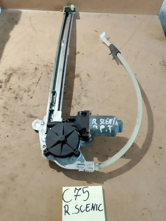 Mecanismo de janela elétrica traseira direita Renault Scenic image 4