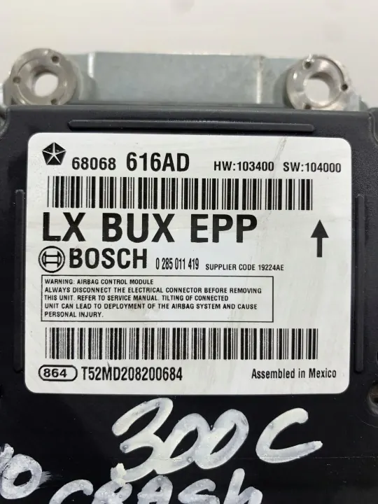 Module Airbag Chrysler OEM 68068616AD image 5