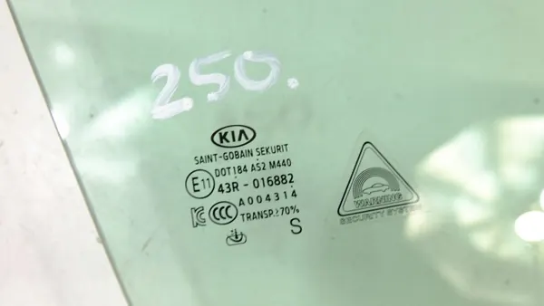 Vitre Portière Avant Droit KIA NIRO I OEM AS2 image 4