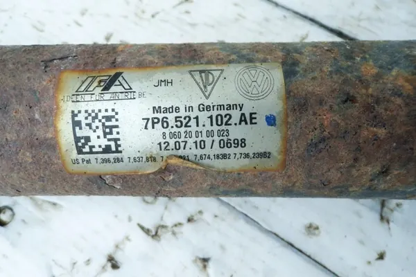 Drivaxel VW TOUAREG 4.2L Diesel 2012 OEM 7P6521102AE image 3