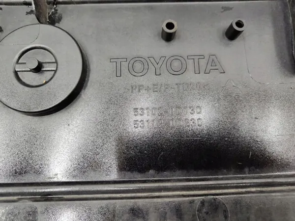 Grille de pare-chocs avant Toyota Yaris III OEM 53112-0D830 image 8
