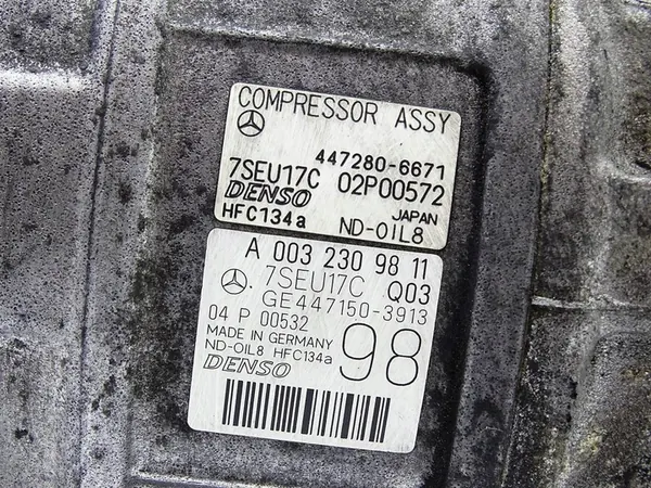 Compresor de aire acondicionado Mercedes ML W166 5.5 AMG A0032309811 image 6