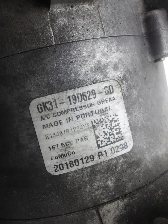 COMPRESSEUR CLIMATISATION FORD TRANSIT MK8 CUSTOM 16- 2.0 TDCI GK31-19D629-CD image 6