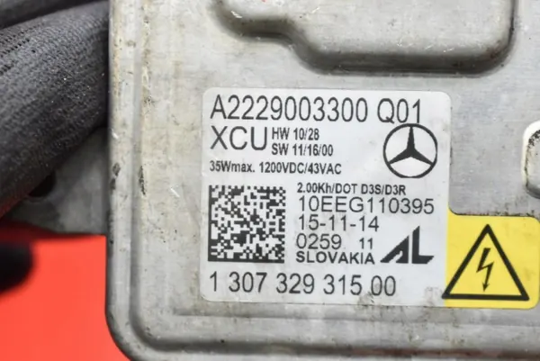 Xenon-sytytin A2229003300 Oikea Mercedes CLA C117 image 3