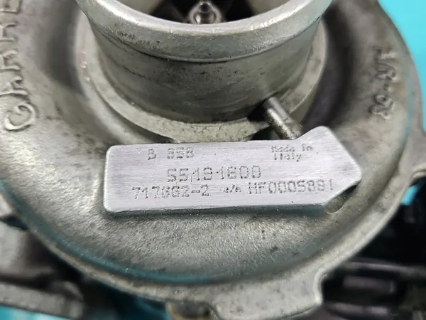 Turbocompresor Alfa Romeo GT 1.9 JTD 150CV OEM 717662-2 image 3