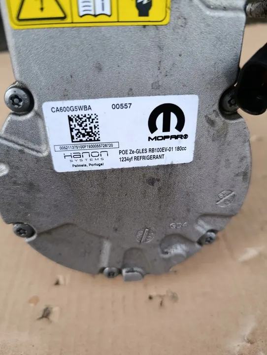 Compressore AC JEEP COMPASS II 1.3 HYBRID 005211375100 image 5