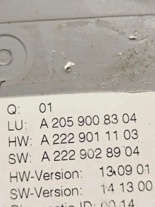 Módulo Conforto Mercedes-Benz OEM A2059008304 Usado image 3
