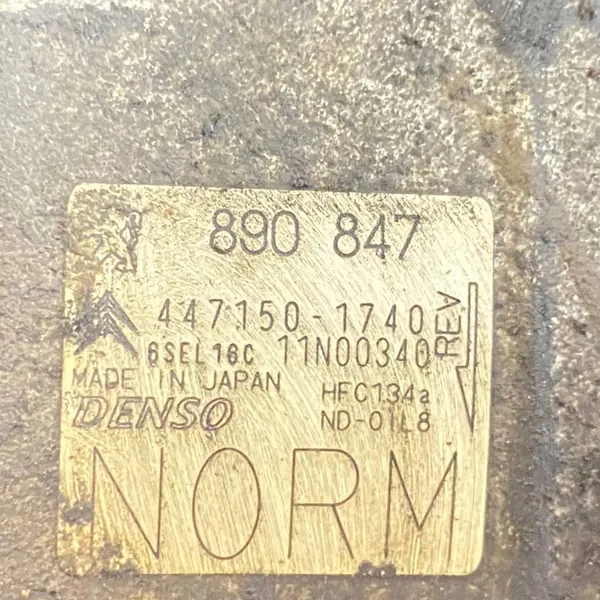 Compressore aria condizionata FIAT CROMA 1.9L diesel 2007 OEM image 10